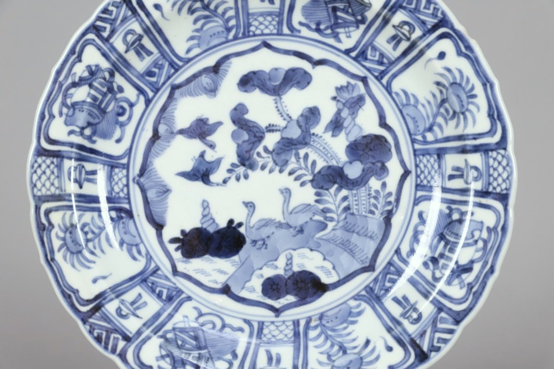 Kraak Plate With Geese-photo-3