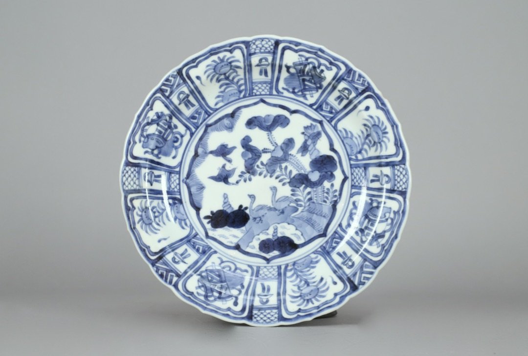 Kraak Plate With Geese