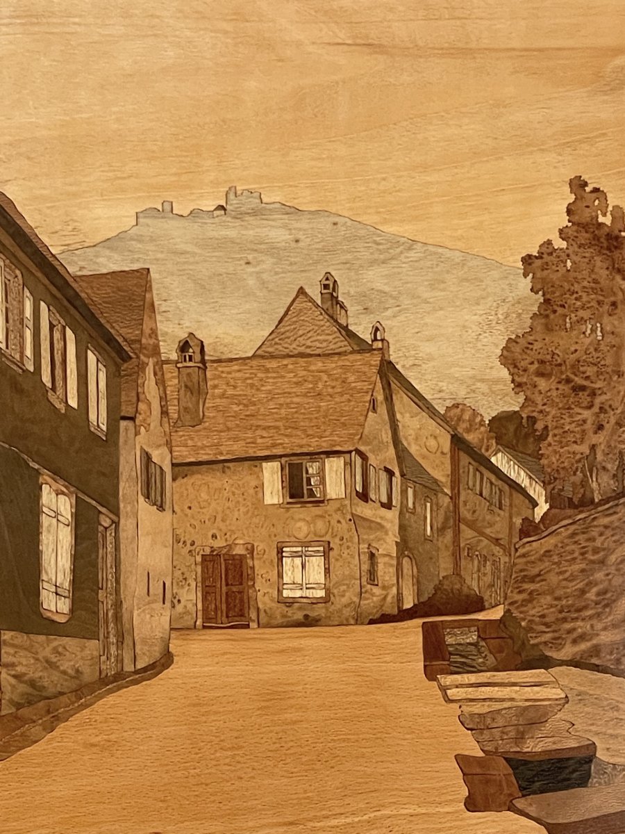 Marquetry By Charles Or Paul Spindler, Ottrott, Circa 1920–1930-photo-2