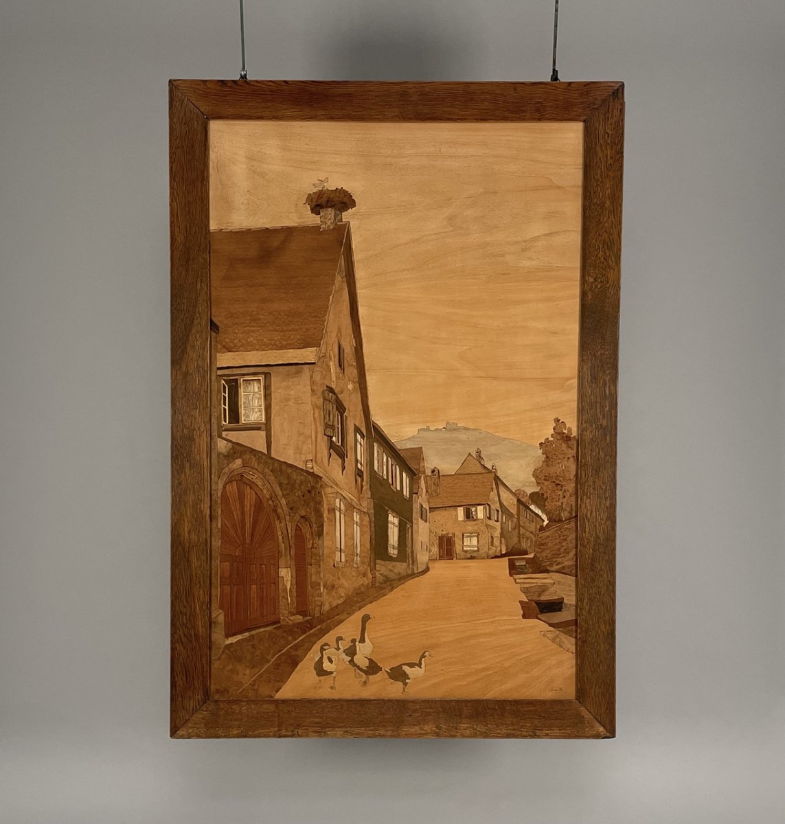 Marquetry By Charles Or Paul Spindler, Ottrott, Circa 1920–1930