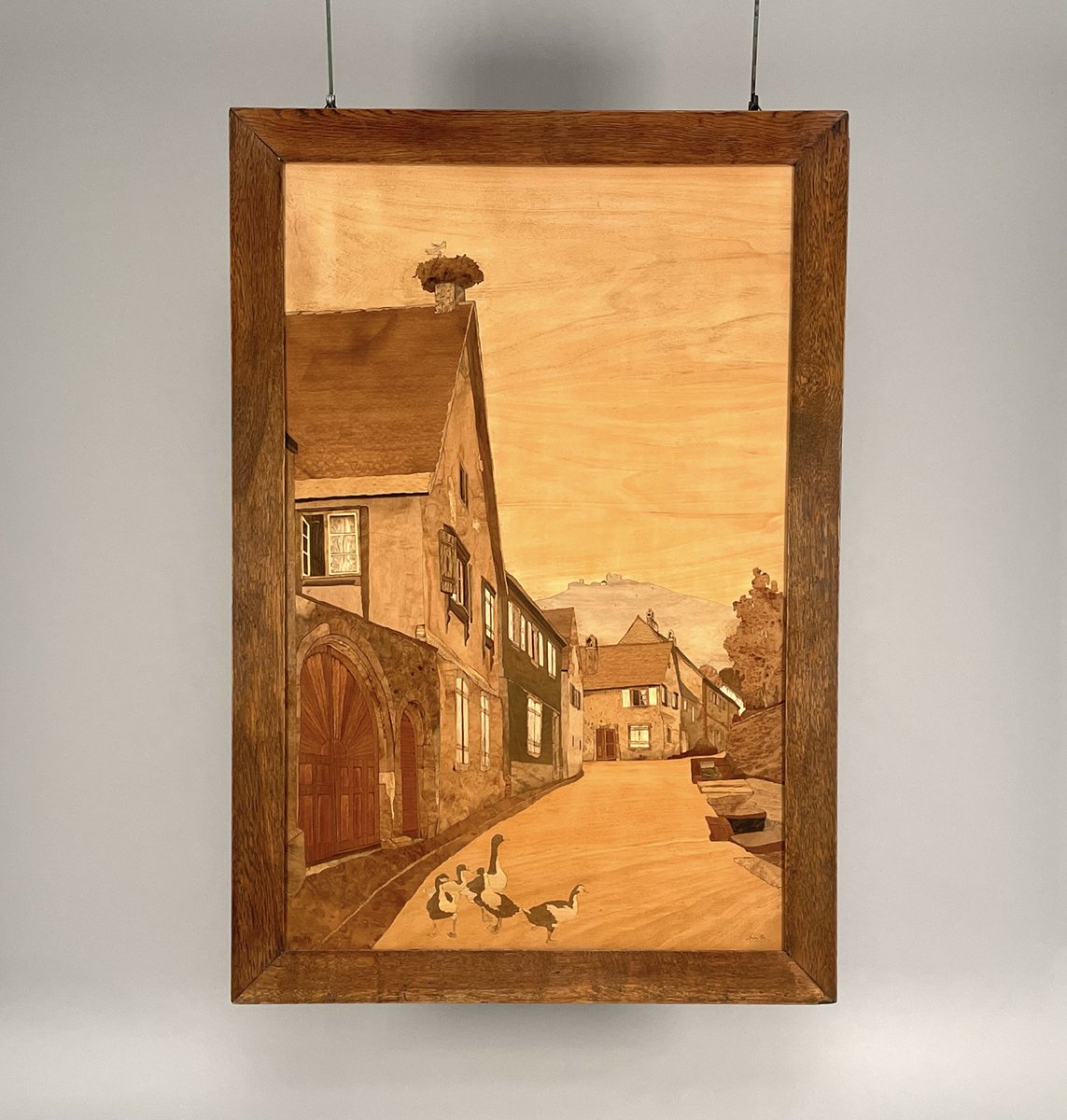 Marquetry By Charles Or Paul Spindler, Ottrott, Circa 1920–1930