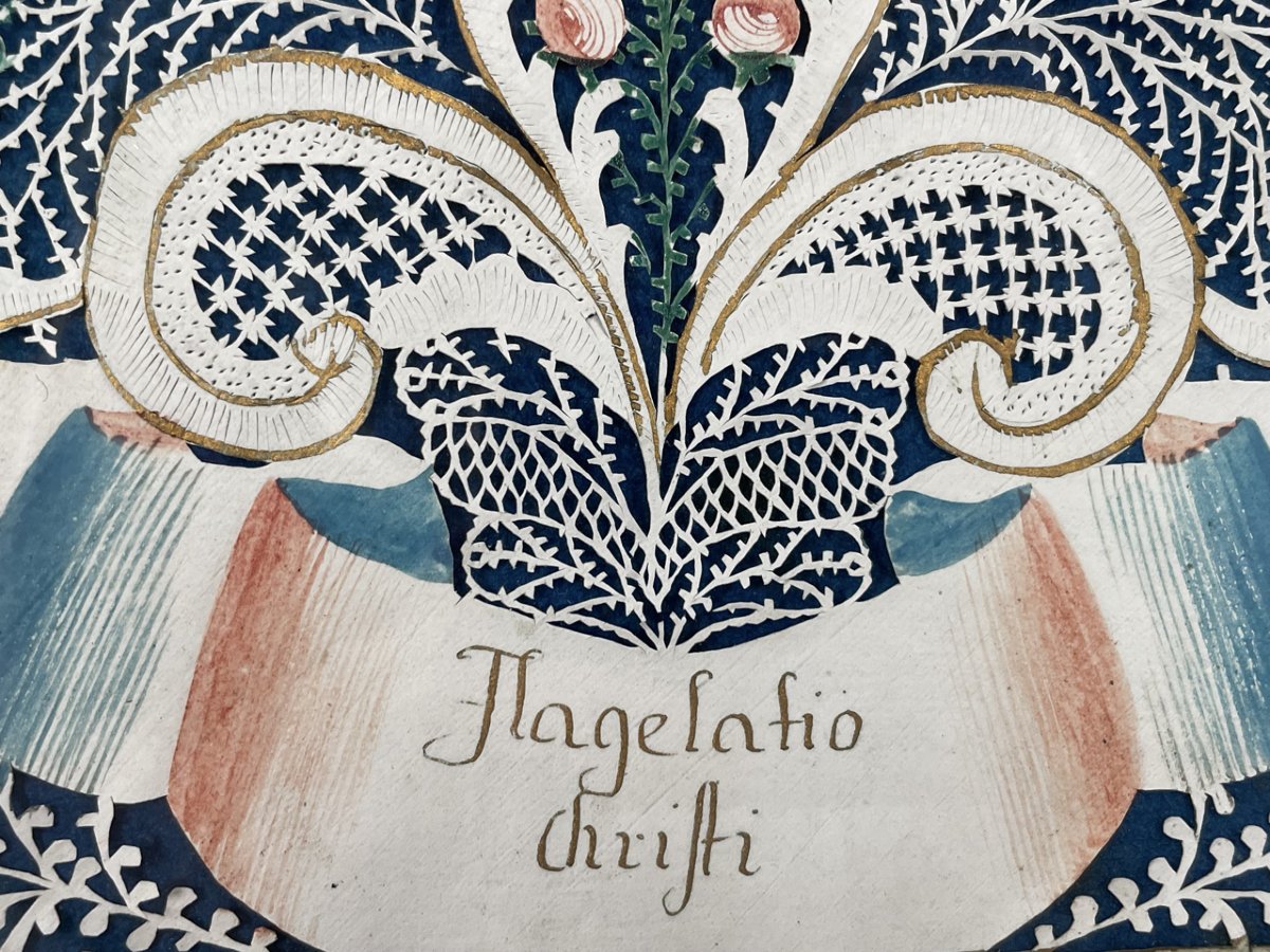 Canivet, Flagelatio Christi, gouache et papier, fin du XVIIIe siècle-photo-4