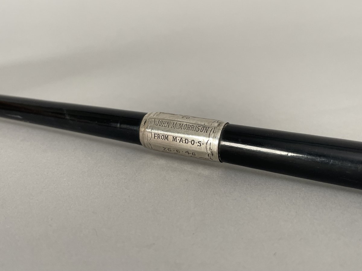 An Honorary Conductor's Baton, Owned By John M. Morrison, Circa 1946-photo-3
