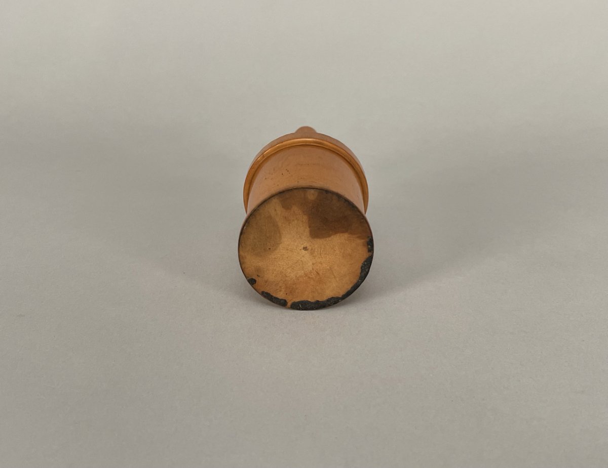 Turned-wood Talc Shaker, Early 20th Century-photo-4