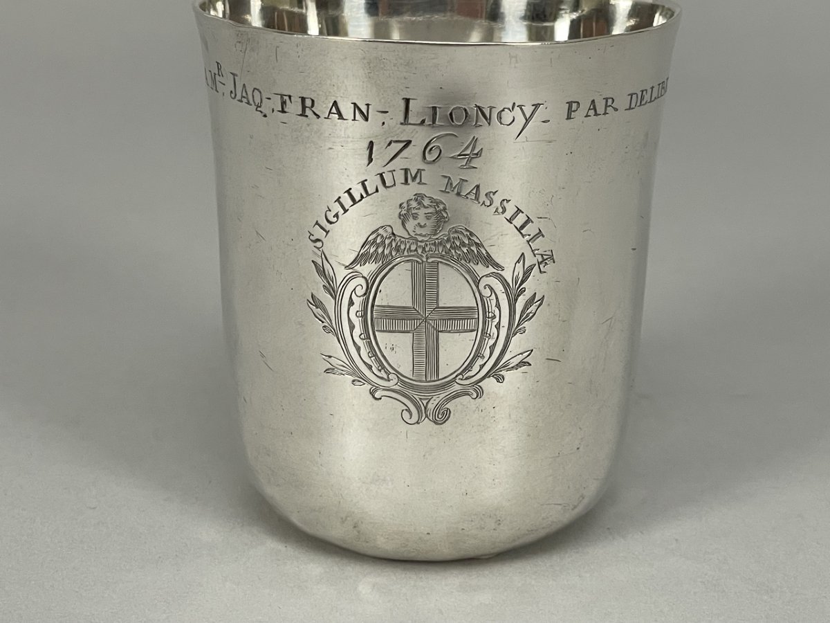 A Silver French Curon Goblet, 1764–1765, Paris -photo-2