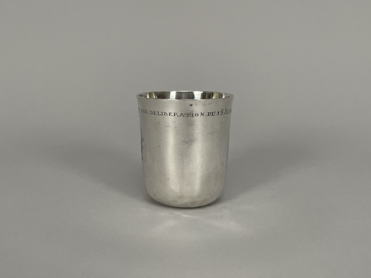A Silver French Curon Goblet, 1764–1765, Paris -photo-1