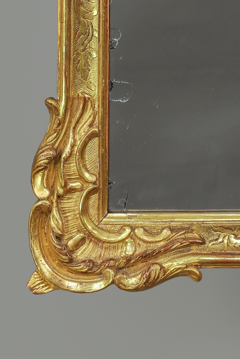 Rocaille Mirror, Strasbourg, Mid-18th Century-photo-3