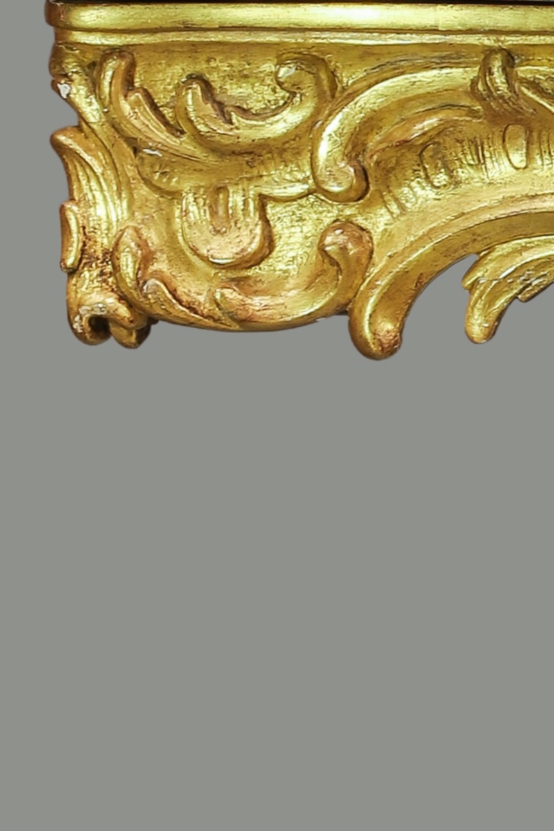Rocaille Console Table, Strasbourg, Mid-18th Century -photo-3