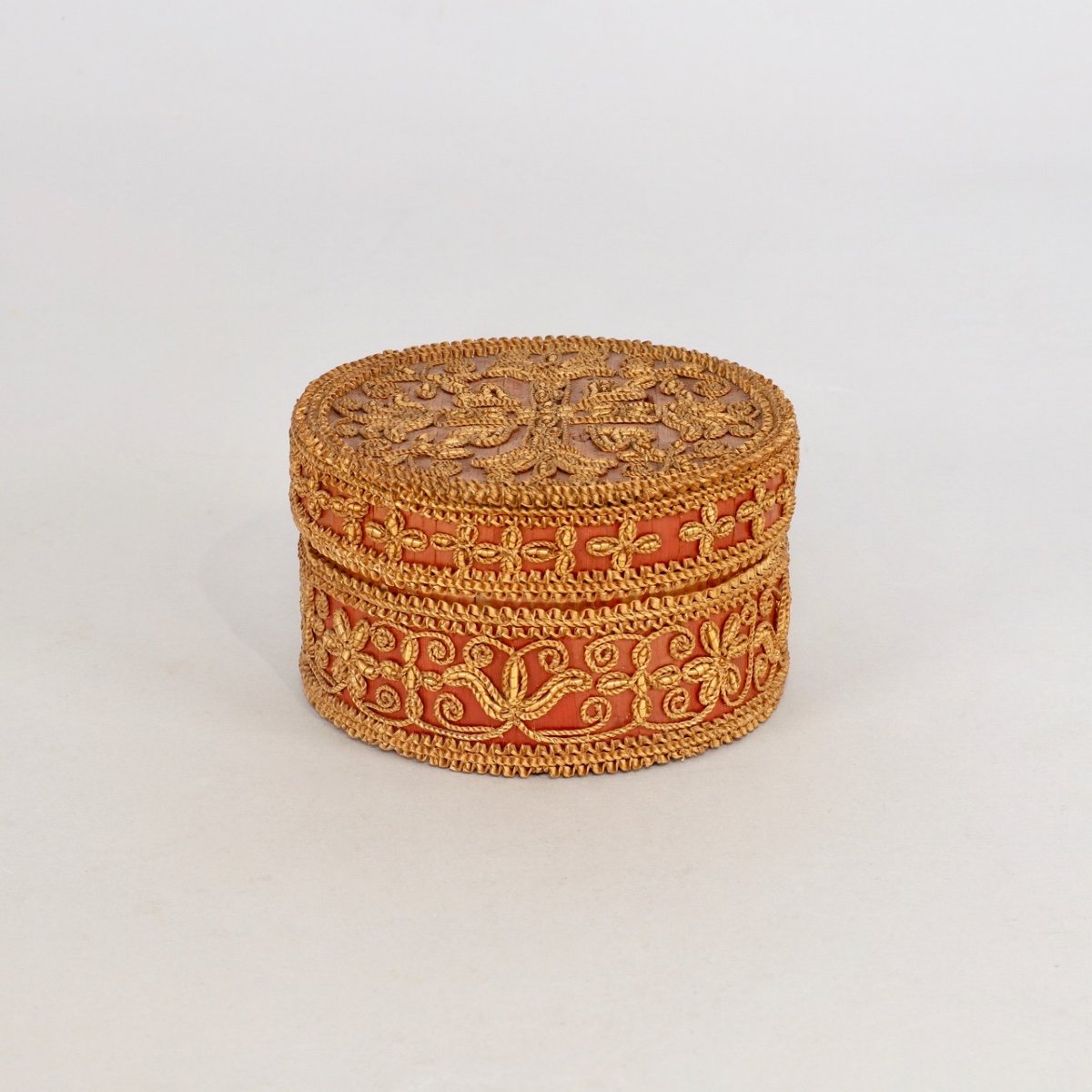 Straw Marquetry Box