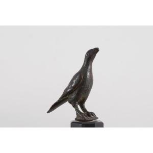 Bronze Bird Statuette
