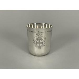 A Silver French Curon Goblet, 1764–1765, Paris