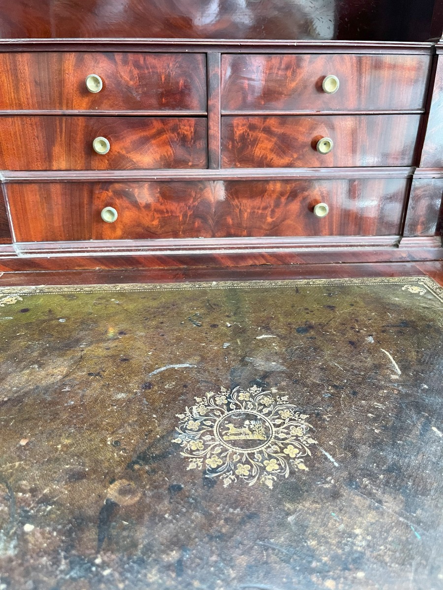 Mahogany Lady's Secretary, Restoration Period-photo-2