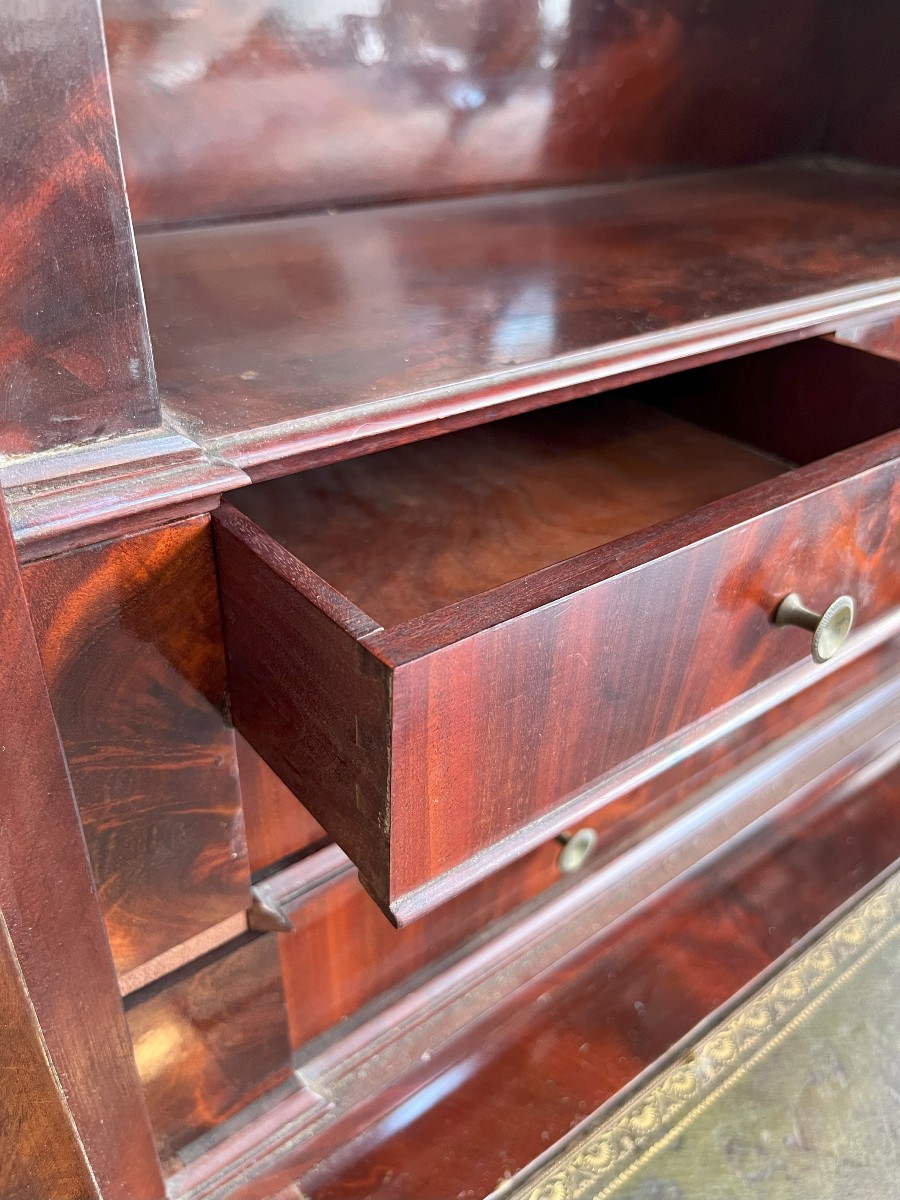 Mahogany Lady's Secretary, Restoration Period-photo-3