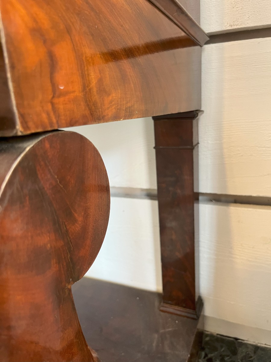 Mahogany Lady's Secretary, Restoration Period-photo-3