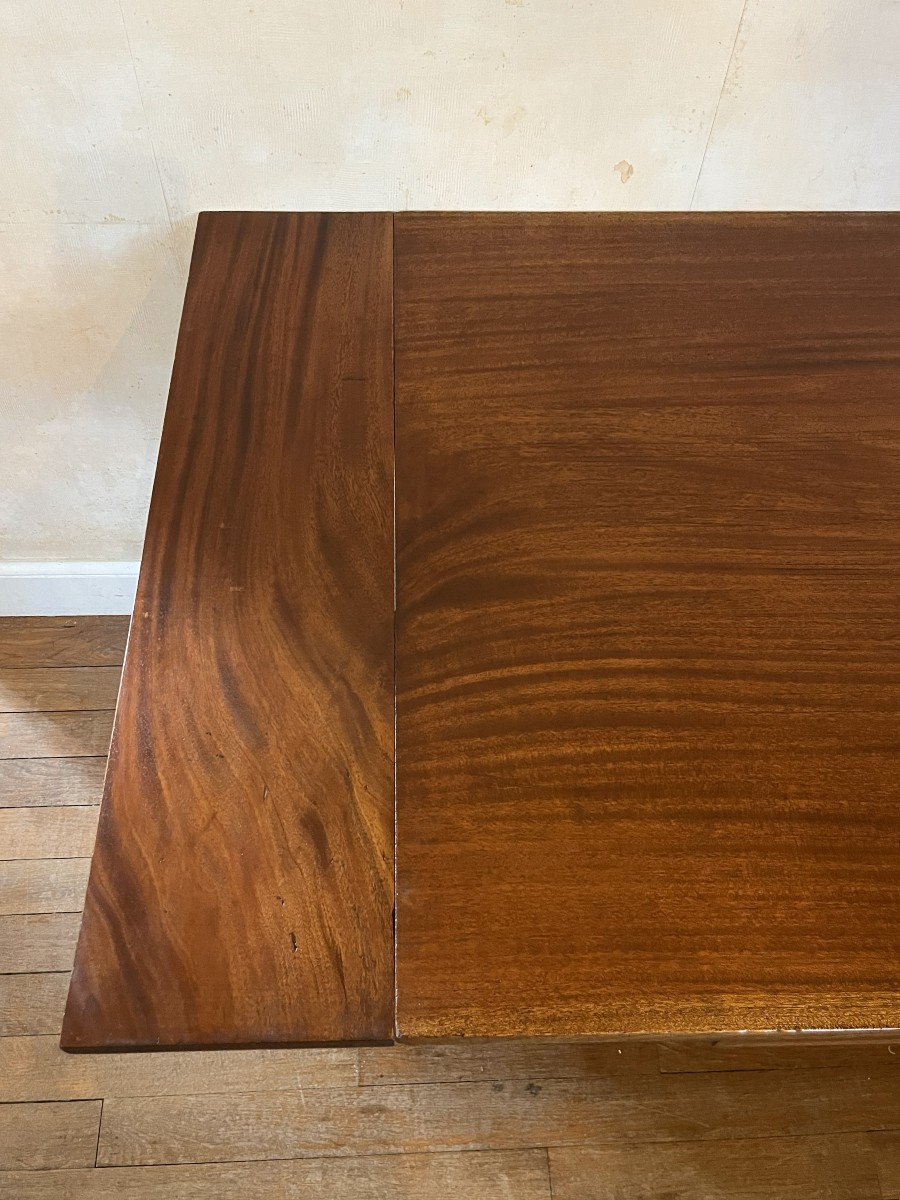 Table-Bureau-Art Déco-Acajou-XXème siècle-photo-1