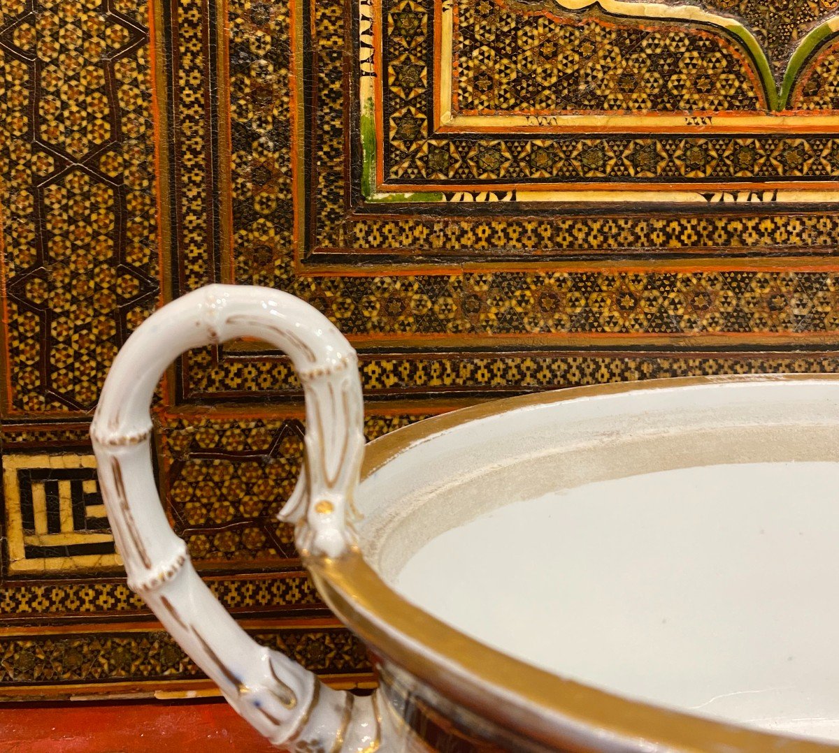 Sèvres Porcelain Sugar Bowl, Charles X Period-photo-1