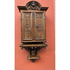 Regency-style Walnut Cabinet