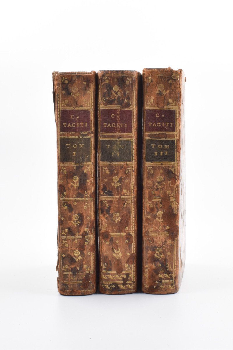 Livres Anciens : Cornelii Taciti Opera 1760 Eisen