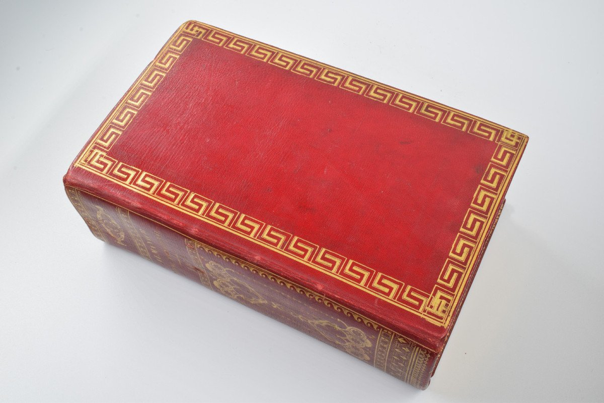 Antique Book: Royal And National Almanac 1832 Beautiful Binding-photo-3