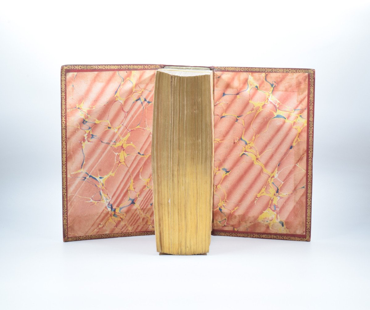 Antique Book: Royal And National Almanac 1832 Beautiful Binding-photo-5