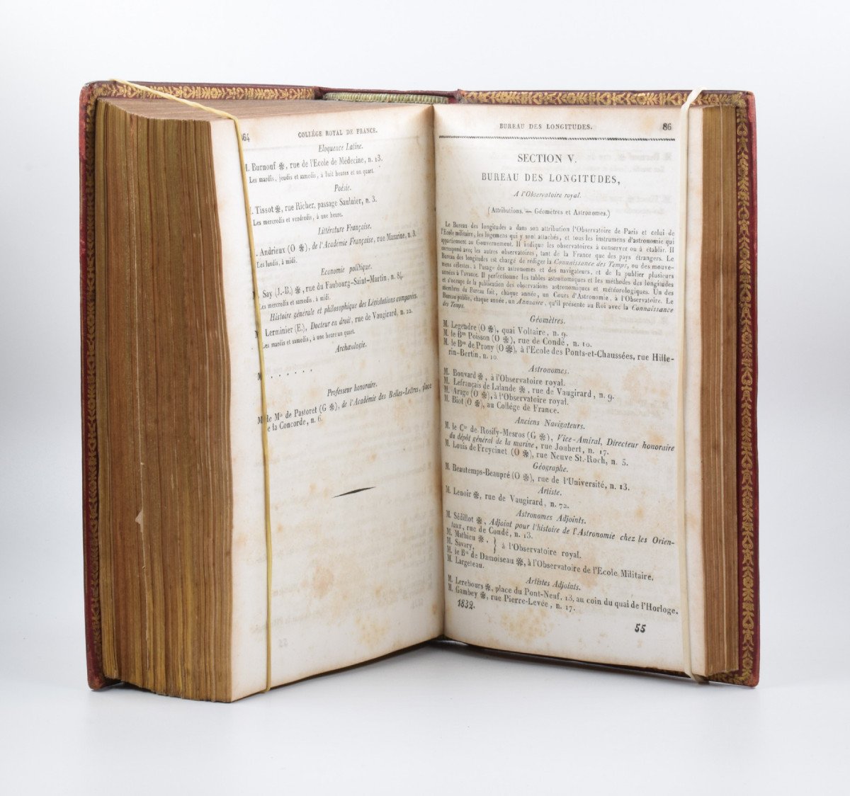 Antique Book: Royal And National Almanac 1832 Beautiful Binding-photo-7
