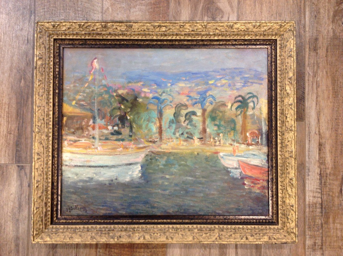 Tableau Paysage Signé Gautherin-photo-2