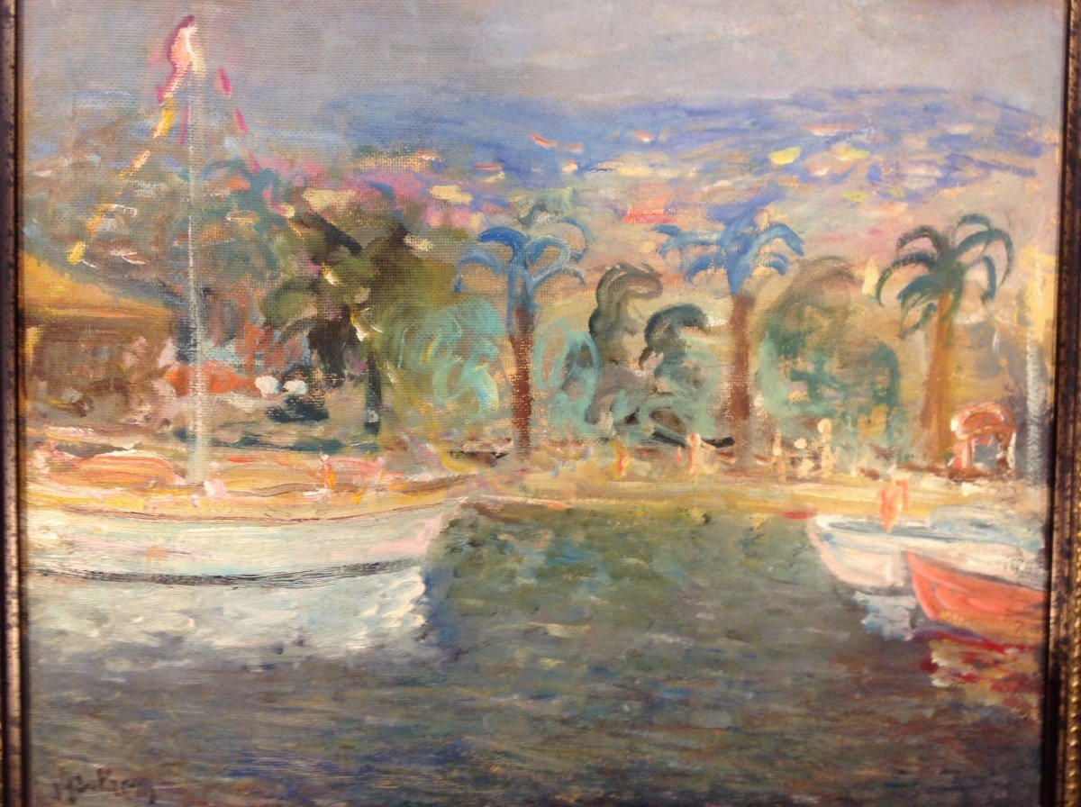 Tableau Paysage Signé Gautherin