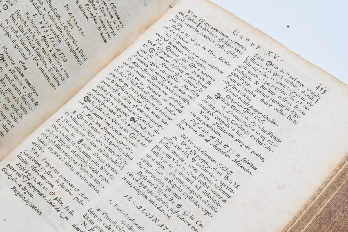 Old Book: Johannis Schroderi – Pharmacopeia Médico-chymica 1665 Rare-photo-6