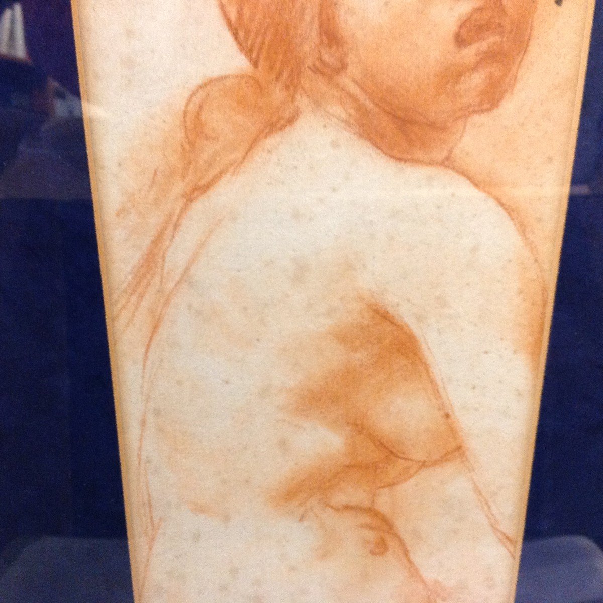 Sanguine “woman” By Adolphe Lalire-photo-4