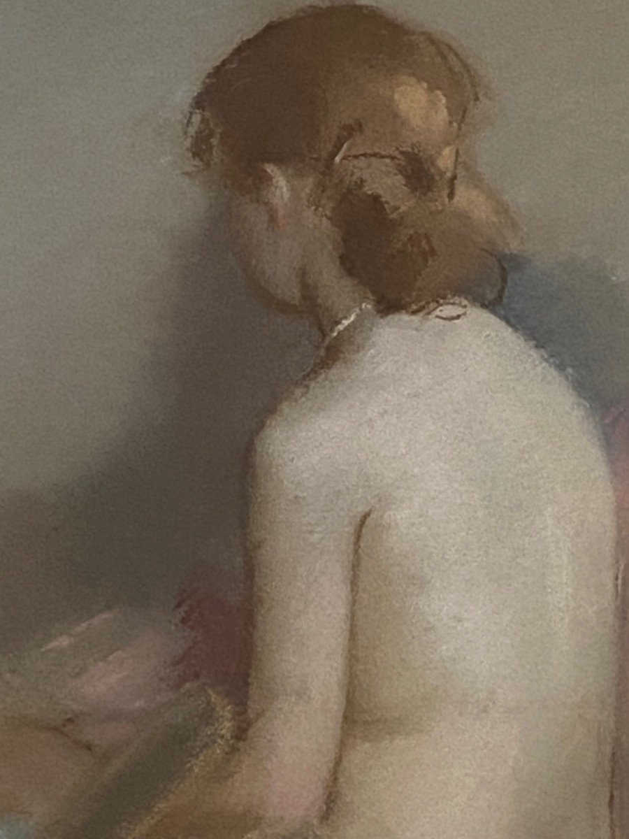 Painting Naked Woman From The Back-photo-3
