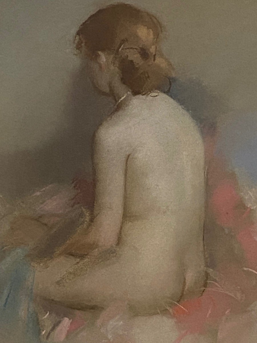 Painting Naked Woman From The Back-photo-6