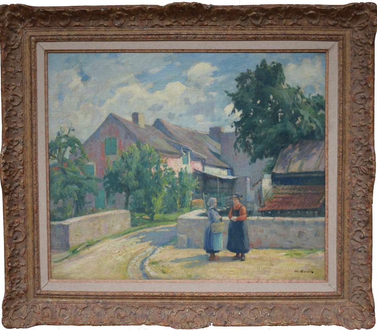 Table Village Of Brittany Grun Maurice