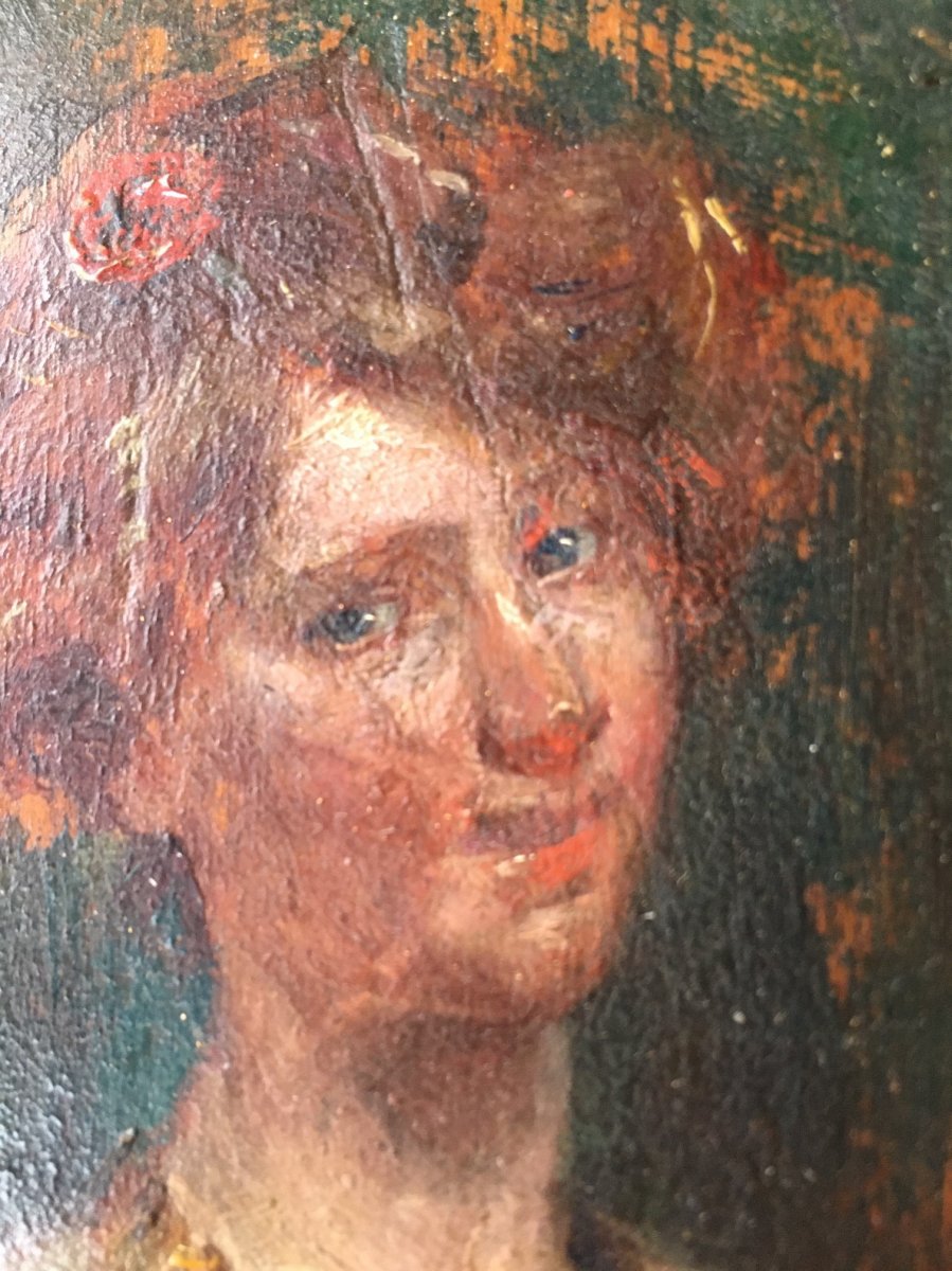 Tableau Portrait De Femme -photo-4