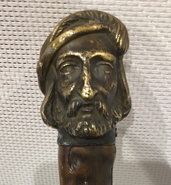 Cane XIX Bronze Head