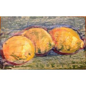 Painting "lemons" By Lurczynski