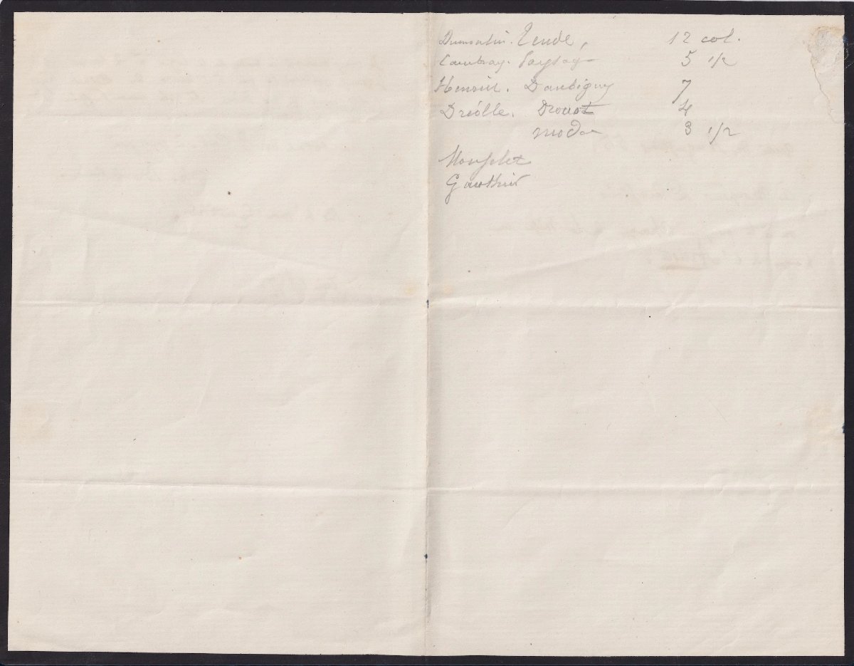 Charles BAUDELAIRE - Lettre autographe signée - Gustave Flaubert - Les Fleurs du Mal - 1867-photo-3