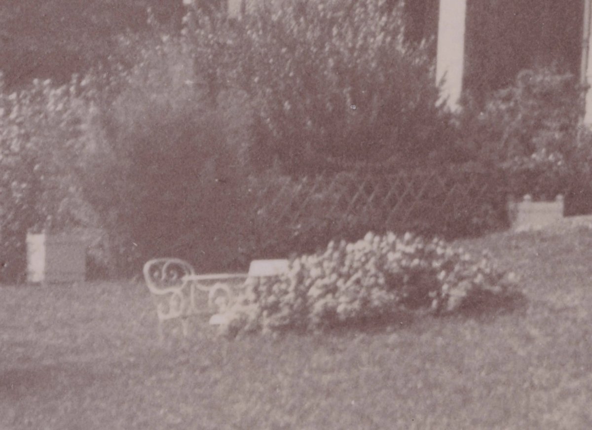 Photographie d'Émile ZOLA - Épreuve originale - 1895 - Grand format de Médan en fleur 15 x 21 -photo-1