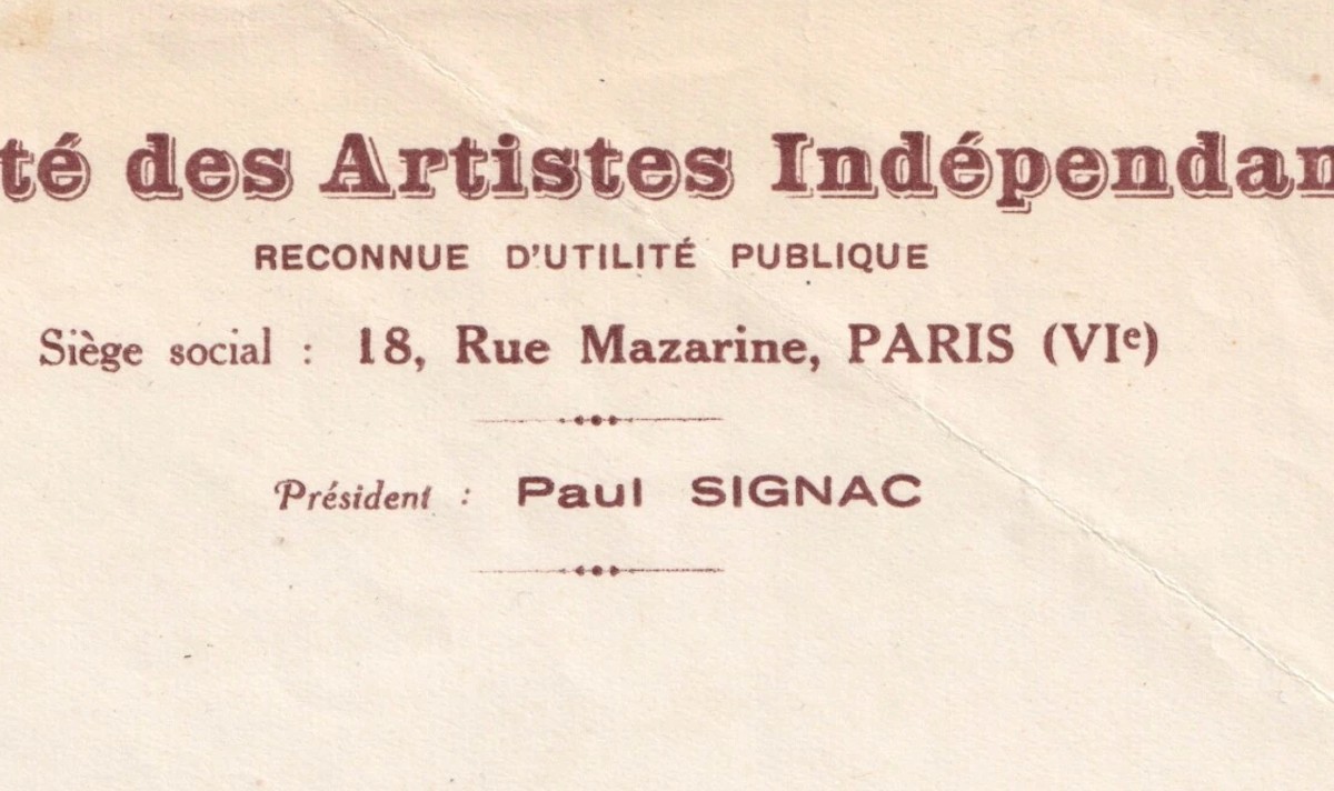Paul Signac - Autograph Letter Signed By The Master Of Pointillism - Neo-impressionism-photo-2