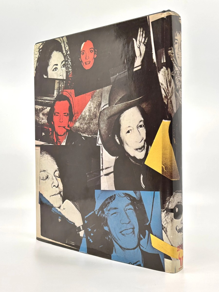 Andy Warhol - Large Signature In Black Felt-tip Pen, Exposures, Original English Edition, London 1979-photo-4