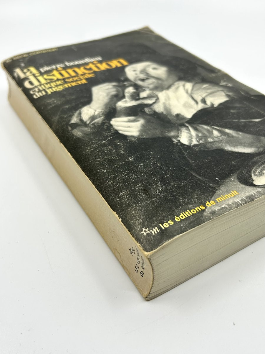 Pierre Bourdieu - Distinction. First Edition With Autograph Dispatch. 1979-photo-4