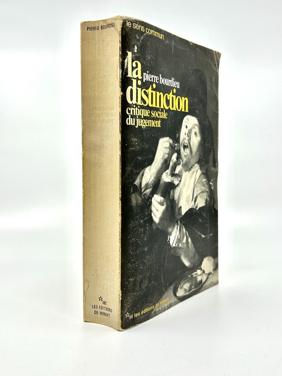Pierre Bourdieu - Distinction. First Edition With Autograph Dispatch. 1979-photo-6