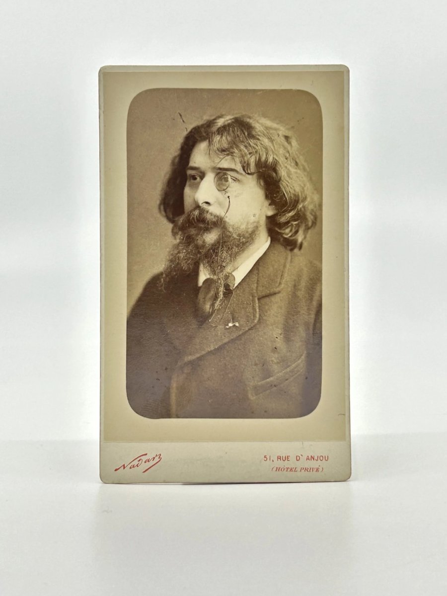 Portrait d'Alphonse Daudet par Nadar - Photographie - 1891-photo-3
