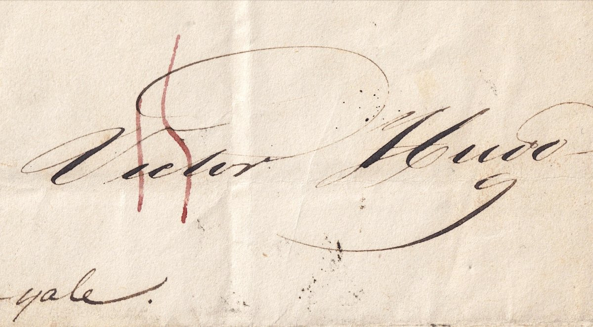 My Dear Victor..." Letter From Alexandre Dumas To Victor Hugo - 1836 - Autograph Letter Signed-photo-5