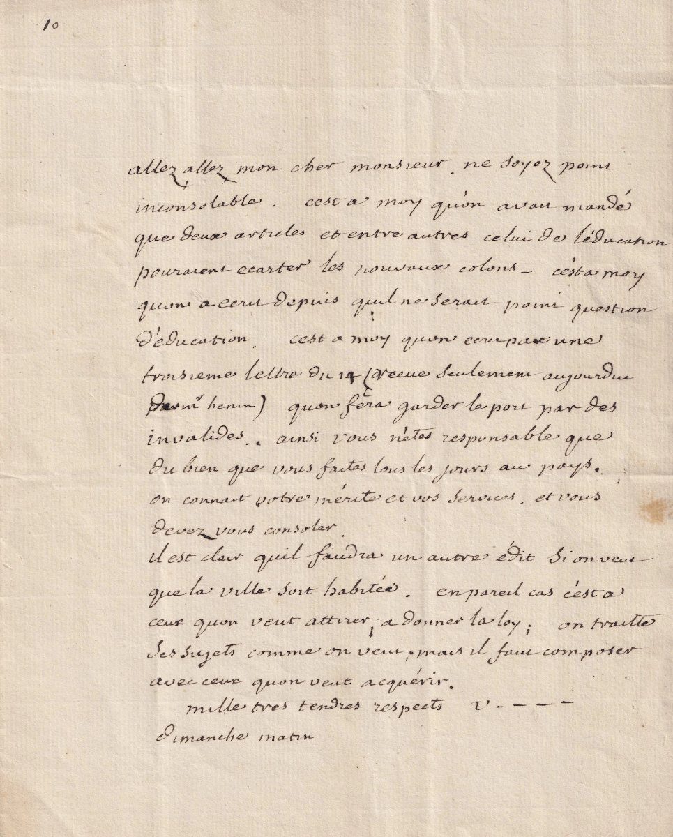Voltaire - Autograph Letter Signed To The Mayor Of Gex - 1770-photo-2