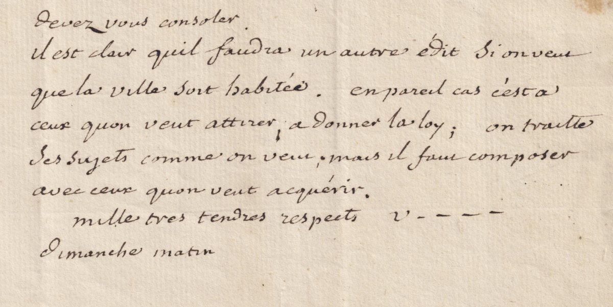 Voltaire - Autograph Letter Signed To The Mayor Of Gex - 1770-photo-4