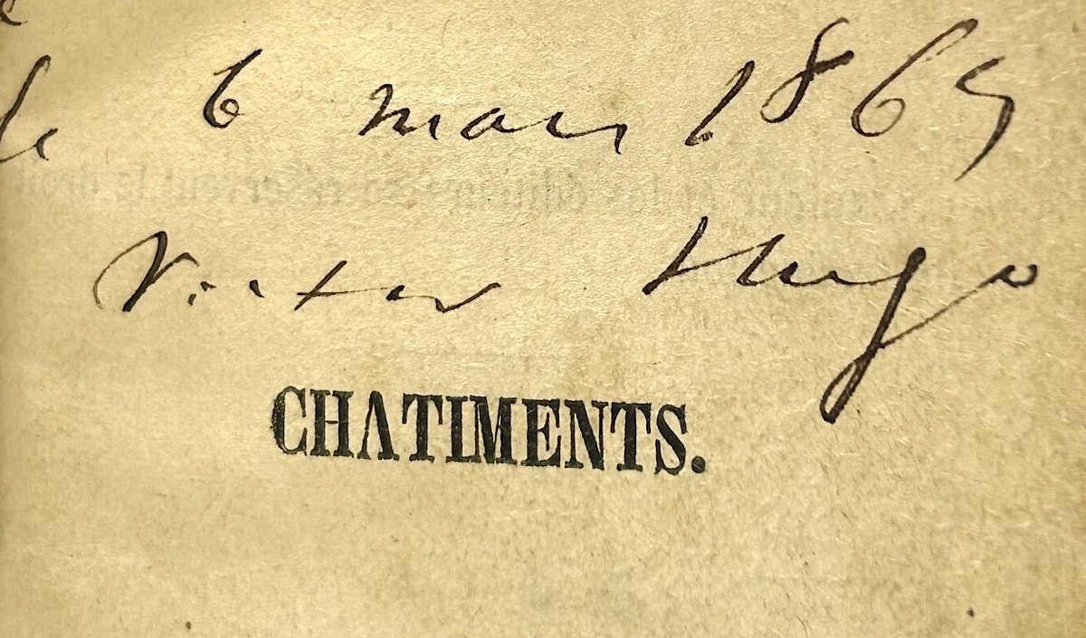 Victor Hugo - Les Châtiments - Long Autograph From Hauteville House - 1853-photo-1
