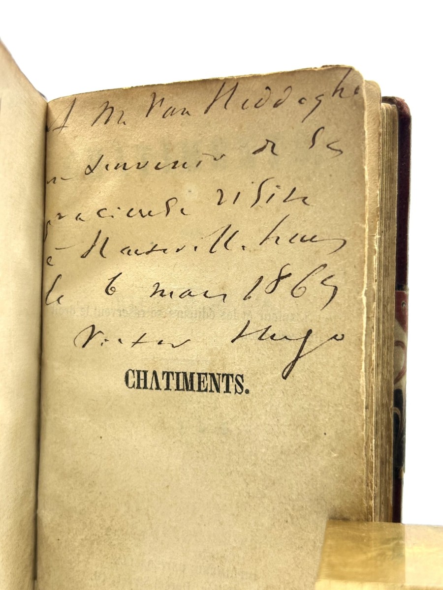 Victor Hugo - Les Châtiments - Long Autograph From Hauteville House - 1853