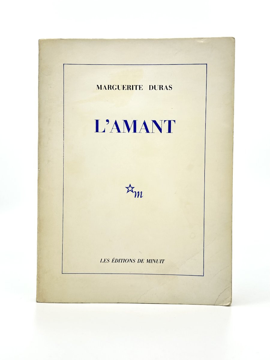 MARGUERITE DURAS - L' AMANT - Envoi autographe. 1984-photo-1