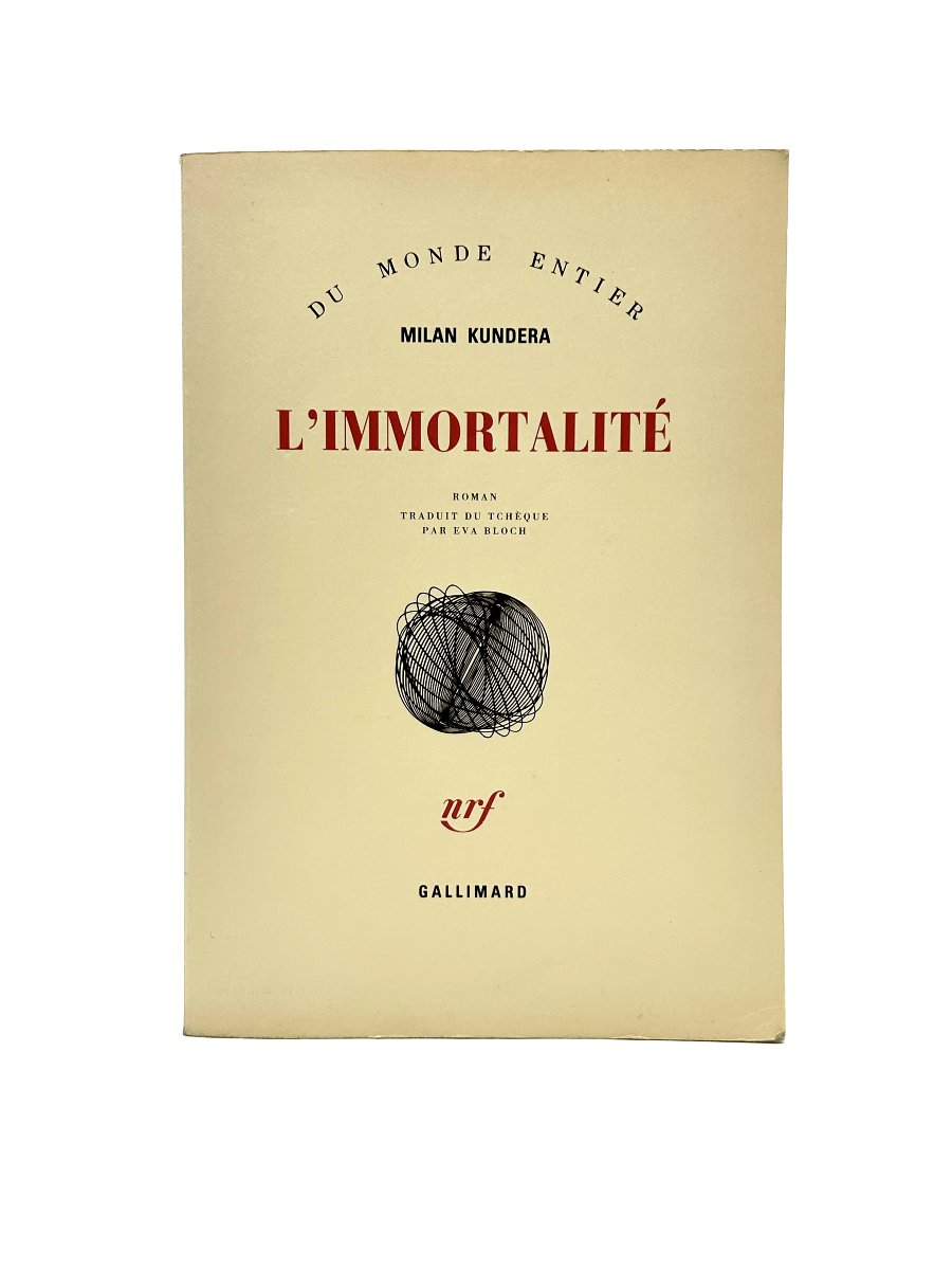Kundera - Immortality - Autograph Letter-photo-4