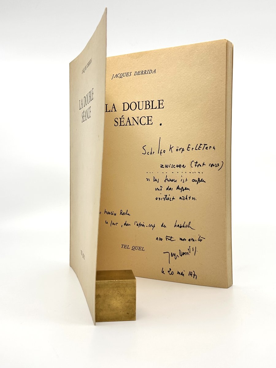 Jacques Derrida - Signed - 1971
